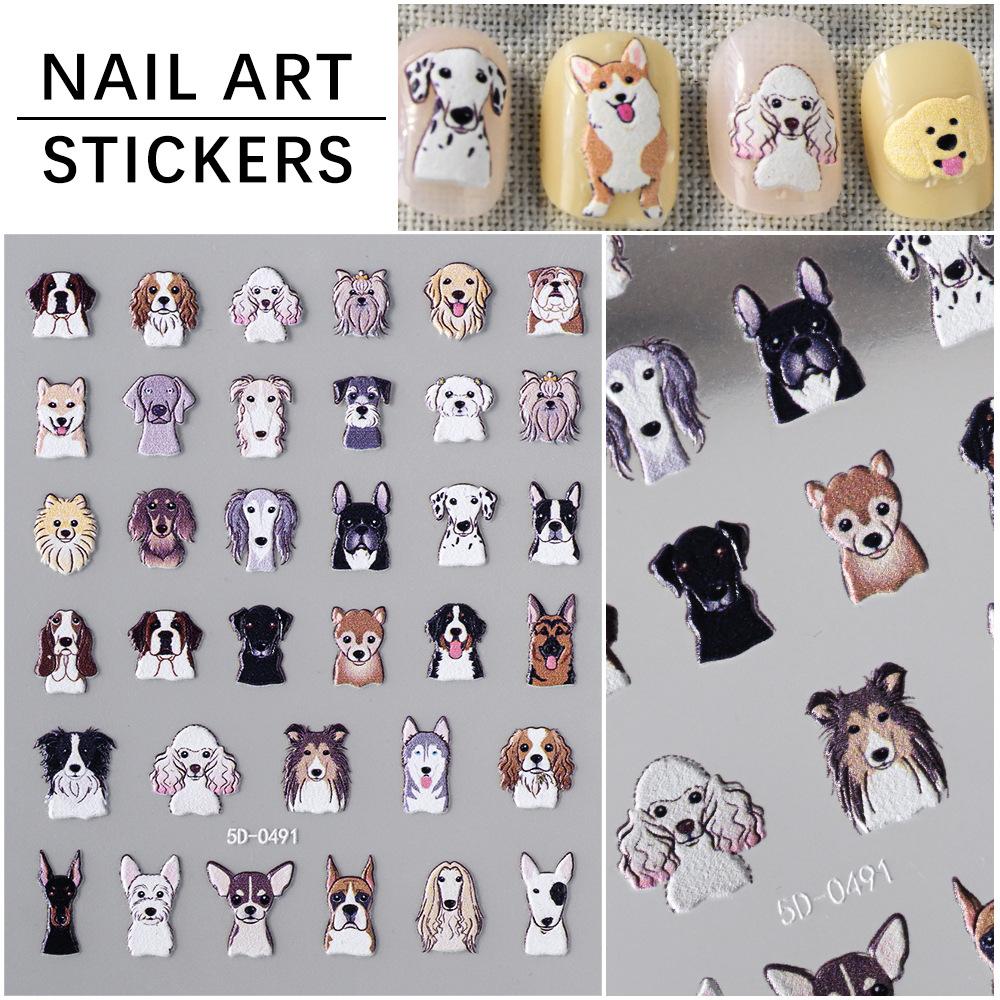 Retro Series Scrapbook Journal Sticker Cartoon Anime Red Color Stationery Sticker DIY Decor Nail Sticker