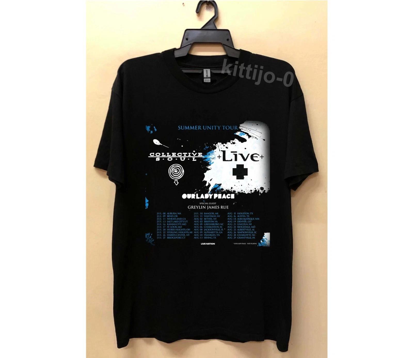 Collective Soul Tour 2026 Band T-Shirt S-5XL for Fan S