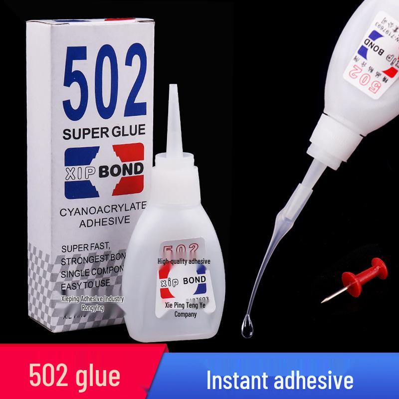 Super Colla Rapida 502 15ml/20ml - Adesivo Istantaneo Rapido 3 Secondi con Sbloccacolla