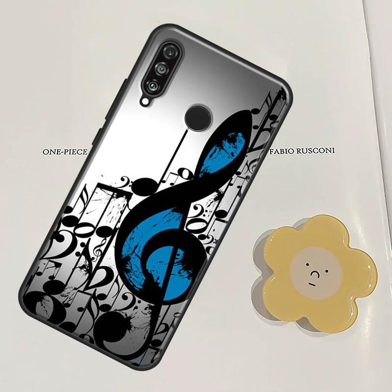 Musiknotensymbol Klavier Für Huawei Nova Y60 Y70 Y90 Y61 Y91 3i 7i 8i 11i Nova 9 10 SE 11 Pro P20 P40 P30 Lite Hülle