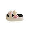 Cute cartoon doll slippers women's summer wear 2025 new thick-soled small sandals soft bottom one-word drag tide