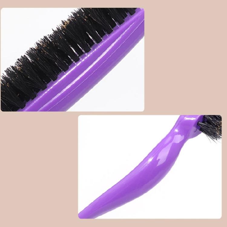 Boar Bristle Brush Comb Hair Teasing Brush for Women Men Salon Boar Bristle Comb
