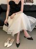 Luxury Rhinestone Modern Slippers Sandals for Women Summer Sexy Pointed Toe Designer Mule Shoes Elegant Party Party Shoes Ladies