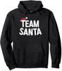 Team Santa Merry Christmas Funny Xmas Gift Unisex Hooded Sweatshirt