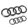 Car Logo Badge Car Front Grille Rear Trunk Lid Emblem Stickers For 4HGIEW A1 A3 A4 A5 A6 A7 S3 S4 S5 S6 RS3 RS4 RS5 RS6 Q3 Q5 Q7