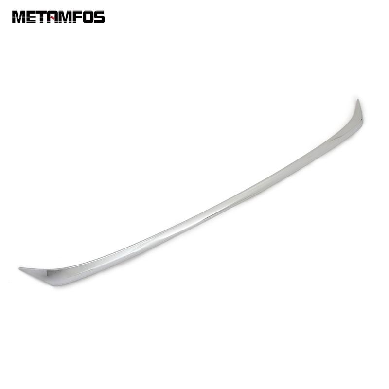 Front Bumper Lip Trim For Toyota Camry XV70 LE XLE 2017 2018   Chrome Grille Body Kit Splitter Diffuser Car Accessories