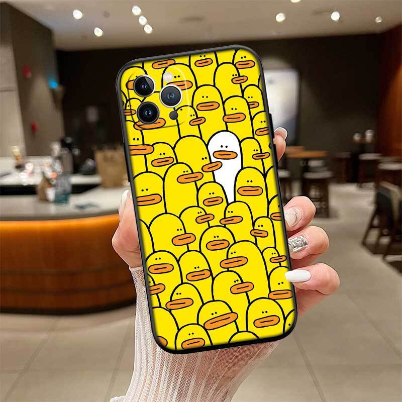 DUCK Cartoon Phone Case for Redmi Note 12 12S 12C 13 13C 13R 14 14S 14R 14C 11A 13X A3 A3X A4 A5 Pro Max Plus
