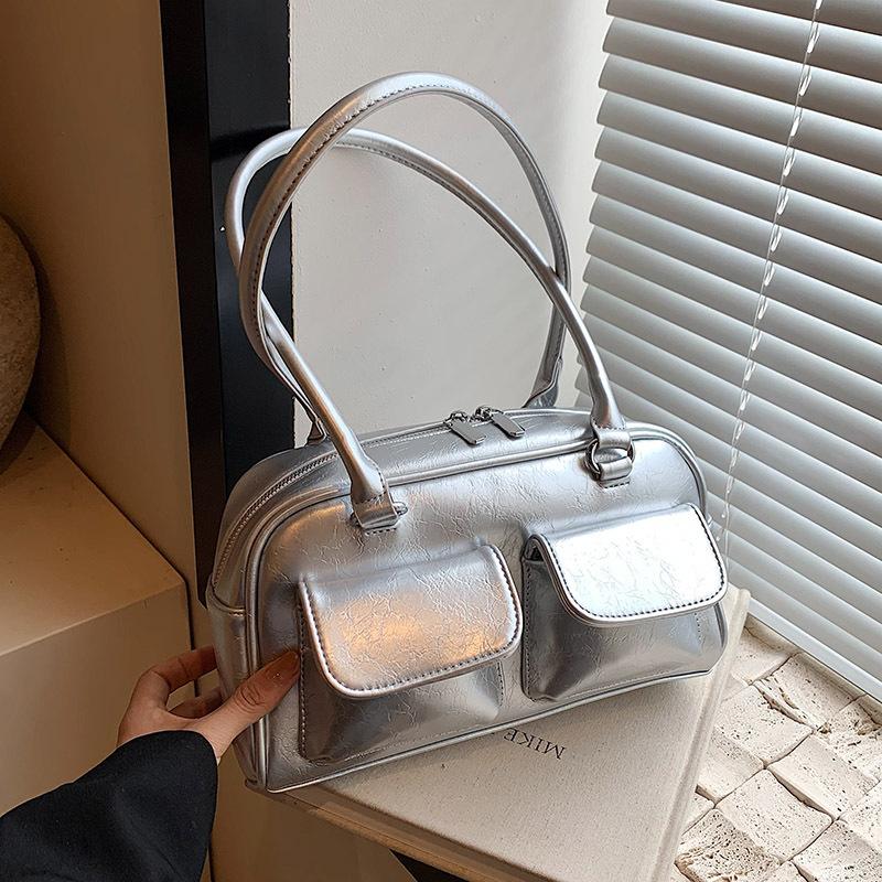 PU large capacity shoulder bag women's new trendy underarm bag versatile tote bag