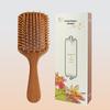 Sandelholz Meridian Massage Luftkissen Kamm Geschenkset - Massivholz Frisierkamm Souvenir