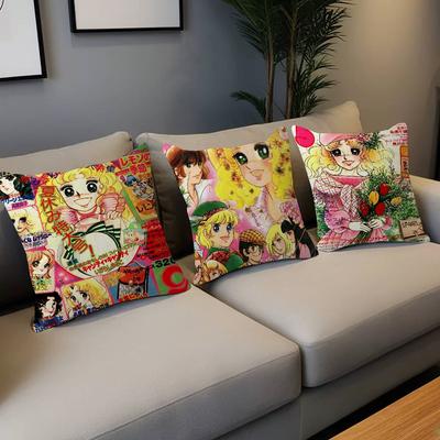 Candy Candy Anime Cushion Cover Decorative Pillow Sofa Home Decor Case Pillow Cases
