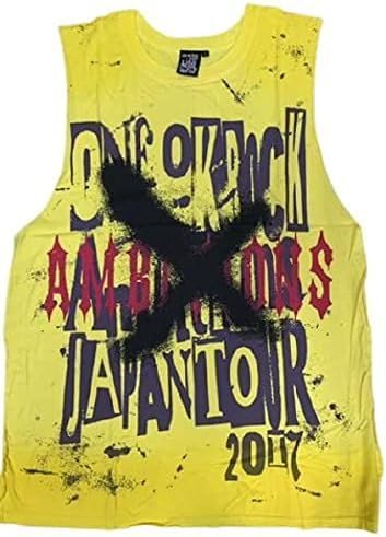 ONE OK ROCK 2017 Ambitions JAPAN TOUR Merchandise Tank Top Yellow M
