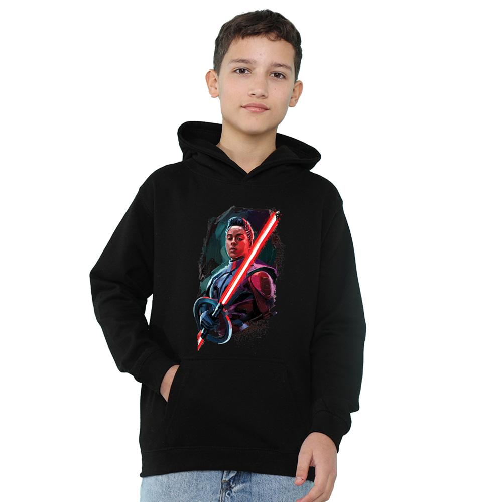 Krieg der Sterne: Obi-Wan Kenobi Kinder/Kinder Reva Bemalter Hoodie