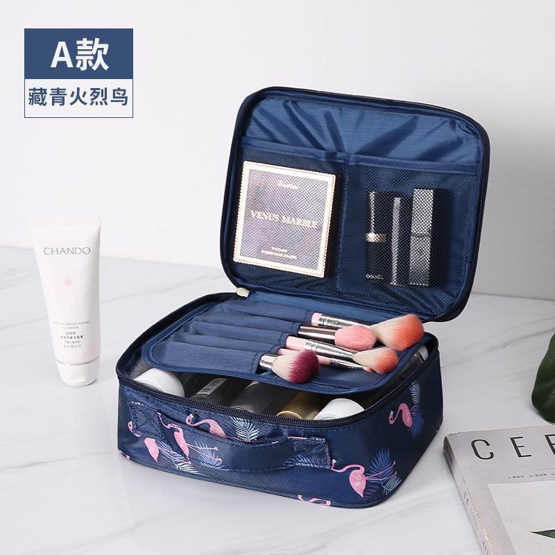 AB Model Cosmetic Bag Travel Organizer Case Large Handheld Portable Compartment Handheld Cosmetic Bag Fairie