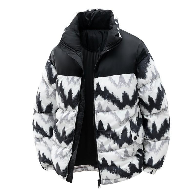 

Хлопковая куртка Мужская и Женская Параграф Зимняя Свободная Ветрозащитная Утолщенная Хлопковая Одежда Пара Параграф Утолщенная Хлопковая Куртка Мужская M