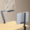 MultiAngle Swivels Laptop Support Arm Mount, Ergonomic Reading Mount with Clip for Tablets and Notebook with Solid Clip
