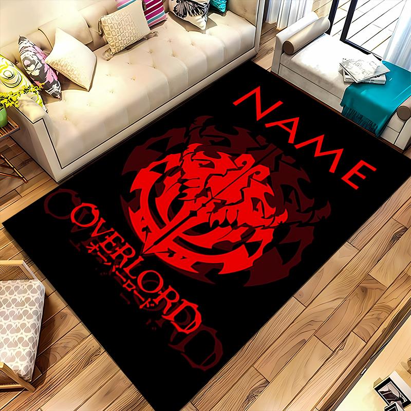Custom Personalization Overlord Area Rug - Perfect For Kitchen, Bathroom,Laundry Room Decor Large Size Available,Gift All Seasons