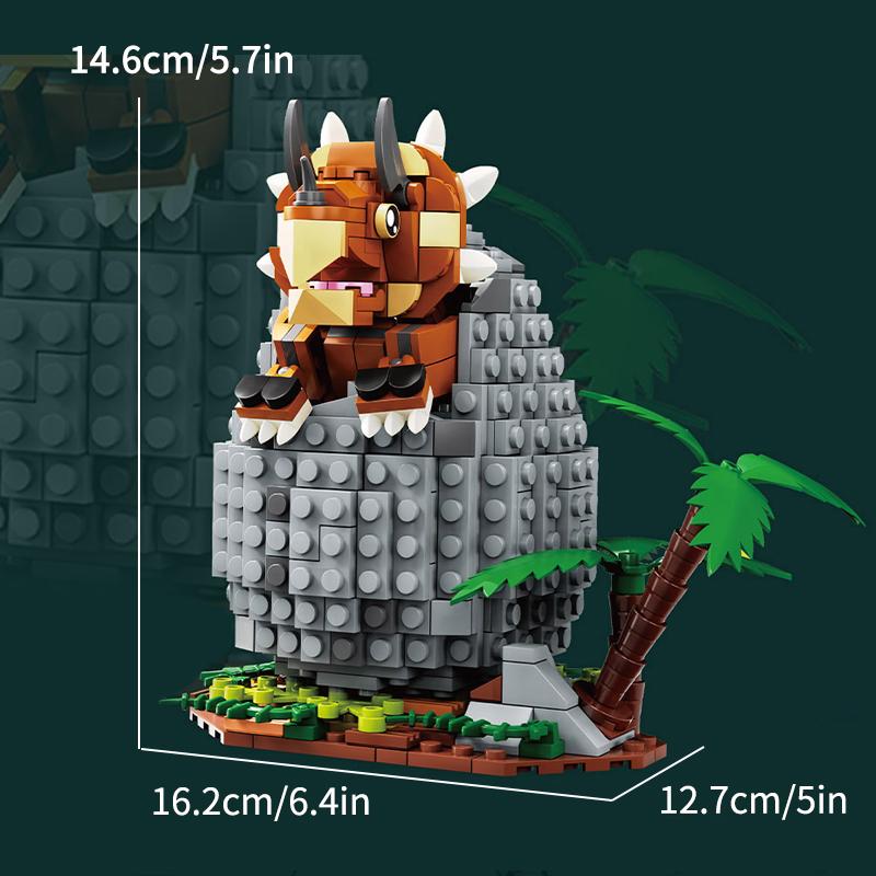 Jurassic World Velociraptor Bausteine Triceratops Dino Ei Ankylosaurus Modell Zusammenbauen Ziegel Spielzeug Für Kind Erwachsene Geschenk