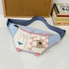 Girly Sports Single Shoulder Bag Japanese Style Fanny Pack Casual Crossbody Chest Bag  Gym