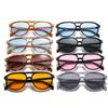  Retro Double Bridges Pilot Men Rivets Sunglasses UV400 Fashion Women Luxury Sun Glasses Black Orange Shades