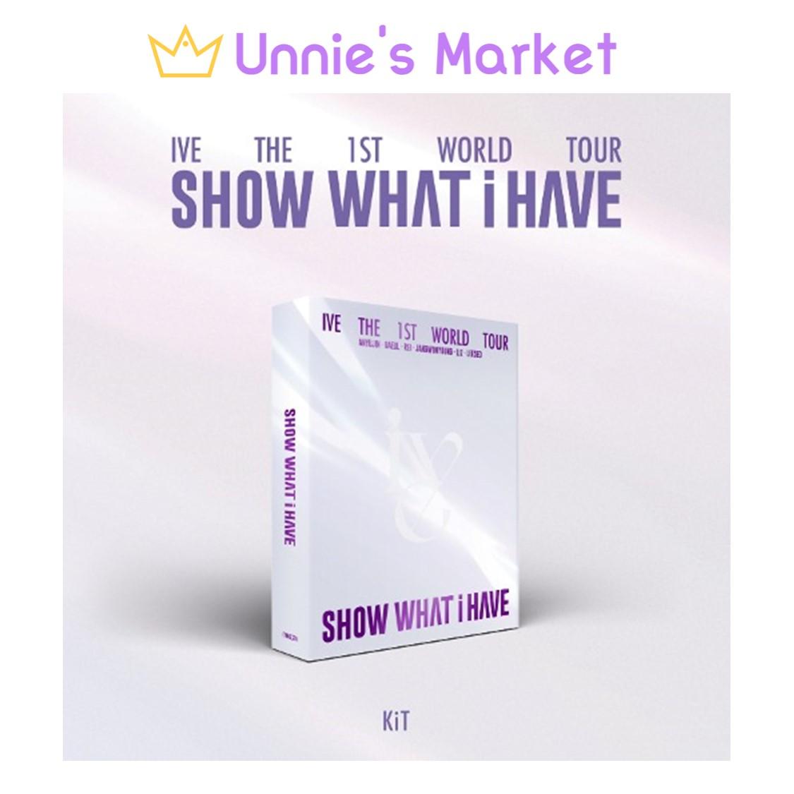 

[Предварительный заказ] IVE The 1st World Tour Show What I Have KiT Видео + Бесплатный подарок