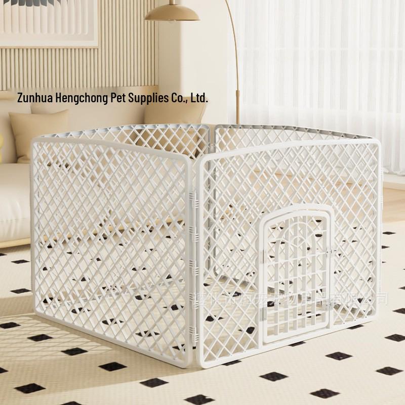 Pet Dog Fence: Indoor Isolation Gate for Small, Medium, and Large Dogs - Durable Resin Construction