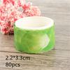 Beautiful Wash Tape Flower Plant Japanese Masking Adhesive Tape Decors Scrap Booking Sticker Label
