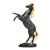 Realistic Horse Figurine Handcrafted Pony Resin Statue Simulated Farm Animal Sculpture Home Office Desktop Decoration Ornament