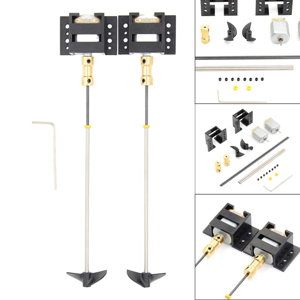 DIY RC Boat Motor Drive Set 15cm Shaft 130 for Adults Kids Children
