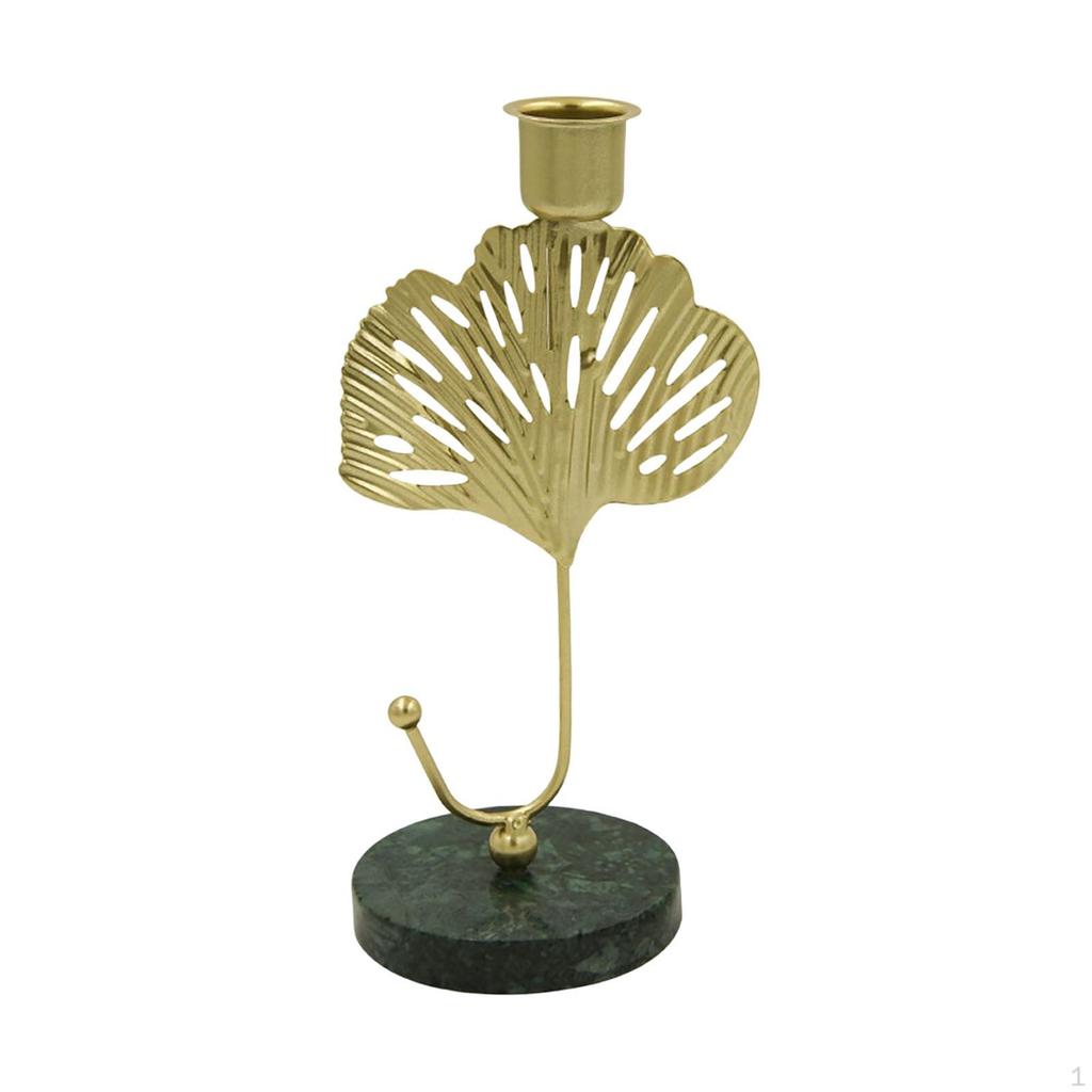 Candlestick Base Tealight Candelabras Mantel Taper Candles Holders for Prayer Home Room