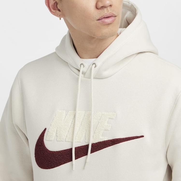 Nike Club Fleece Sweatshirt Men's Light All Woody Brown FN3105-104