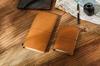 Collasaro Genuine Leather Notebook (Caramel, Medium, Regular Size, 220 X 125 Mm)
