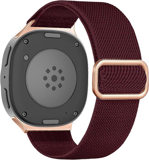 Kompatibles Samsung Watch8 Nylon Elastisches Armband - Unisex Sportliches Modeaccessoire