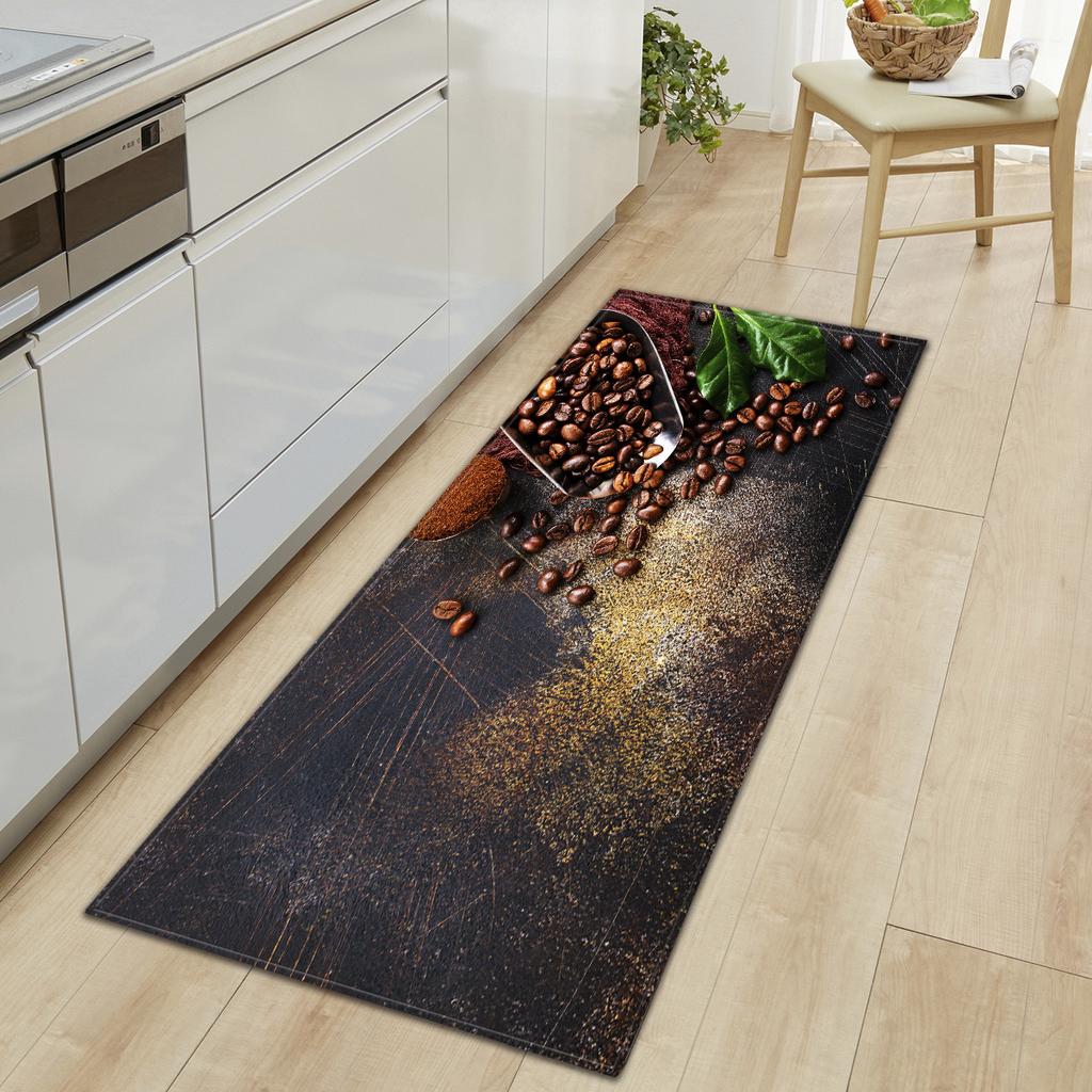 Seasoning Carpet Kitchen Rug Door Mat Seasoning Food Living Room Area Rug Bedroom Rug for Boys Entrance Floor Mat