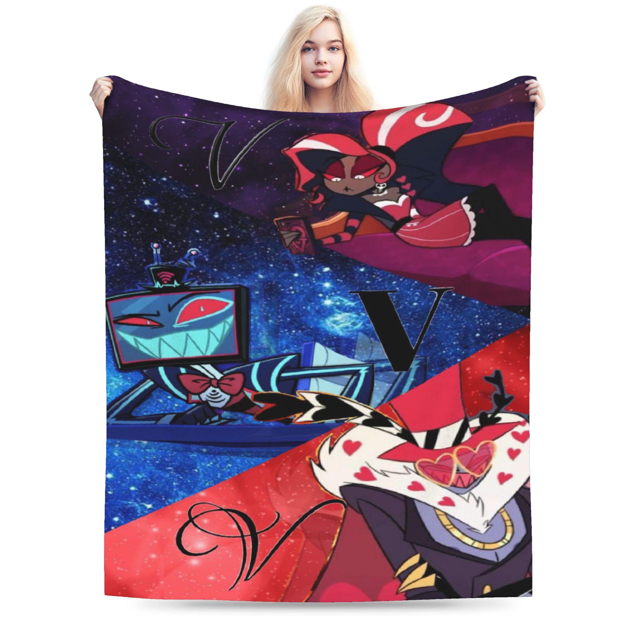 

Relax hazbines hoteles alastor vox 2 blanket Accessories Sofa Decorative Throw blankets Soft Fleece for Car 100x150cm