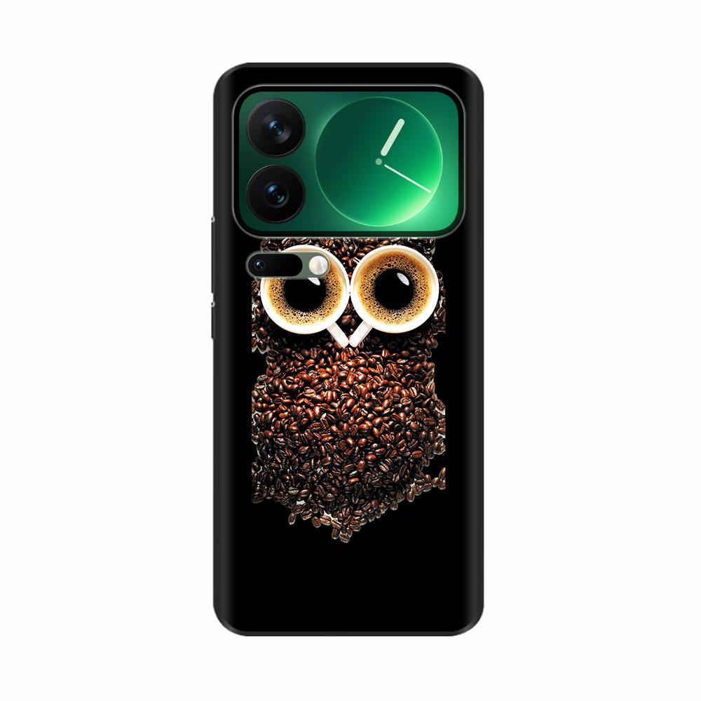 For Xiaomi Mi 17 Pro Max Case Luxury Soft Black Silicone Printed Protective Shell Back Cover Cases For Xiaomi 17 Pro Max Casing