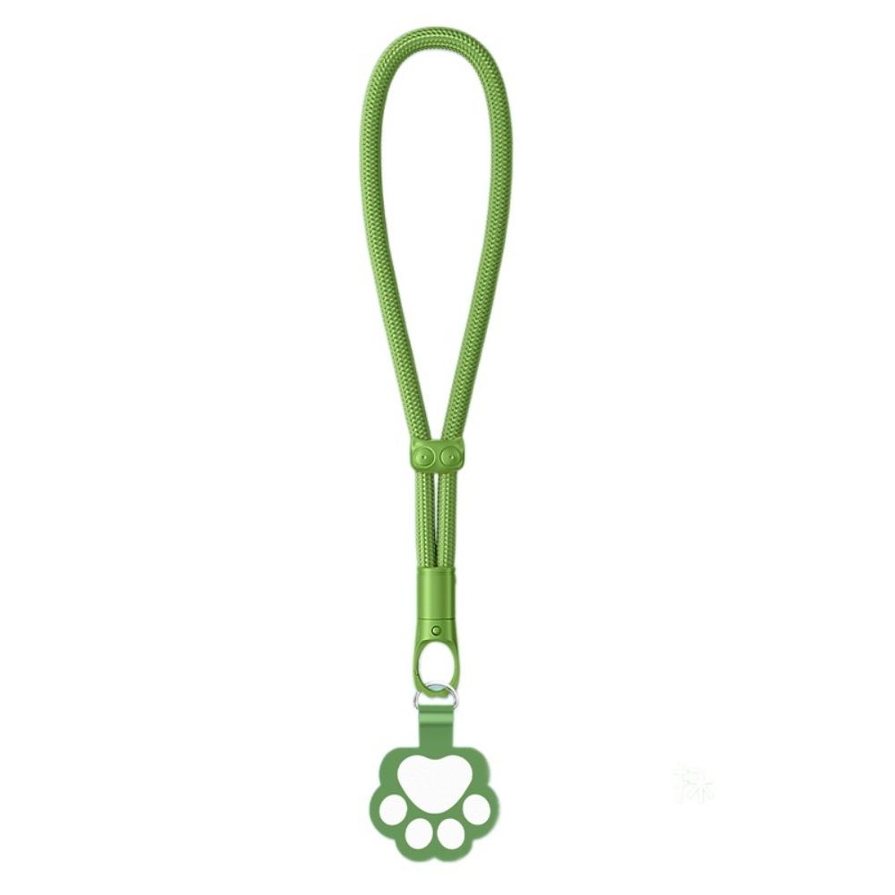 

Adjustable Hanging Wrist Strap Cute Cartoon Hand Rope Phone Lanyard Cell Phone Accessories зелений