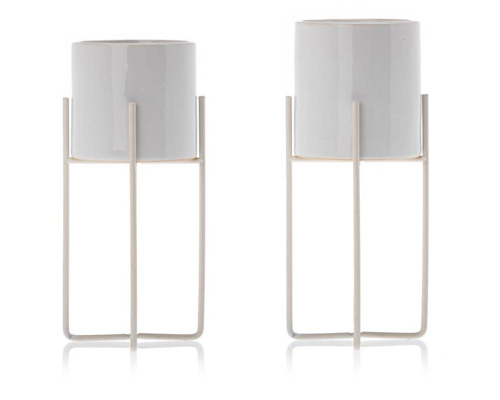 Doniczka Florri White 23,5 Cm