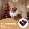 Dog Christmas Hat Dog Christmas Red Hat Pet Costume For Winter Days Night Outside Family Friends Youth Teens Girls Boys Kids