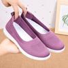 Women's Comfortable Soft-Sole Slip-On Beijing Cloth Shoes - Non-Slip, Breathable Flats for Spring/Summer