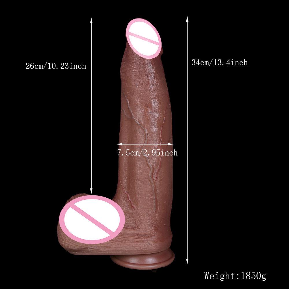 Realistic Soft Silicone Dildo for G-Spot Stimulation