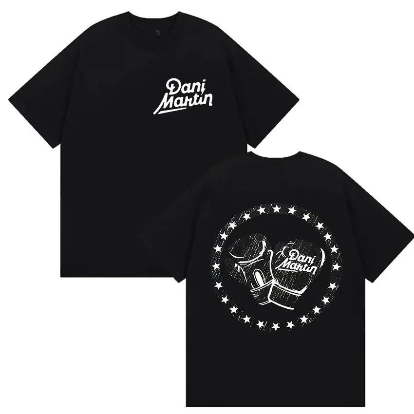

Dani Martin Rock Band 2026 Album Merch TShirt Unisexs Pop Music Fashion Apparel Hip Hop Short Fashion Women And Unisex Tshirts S