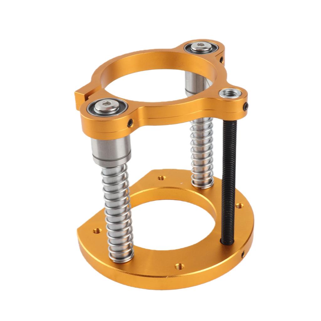 Adjustable Router Lift 63.5 65mm Diameter Universal Trimming Machine Aluminum Under Table Base Clamping Lifting System