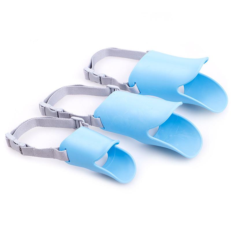 Cute Duck Bill Shape Puppy Dog Muzzles for Small Dogs Anti-bite Anti-barking Pet Face Mask Poodle Schnauzer Masoctas Accessories