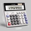 12 Digits Calculator Dual Power High Sensitivity Button Electronic Calculator LCD Display Financial Accounting Calculator