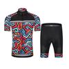Customized Logo Breathable Active Stretch Quick Dry Unisex Short Sleeve 100% Polyester Cycling Jersey