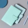 Practical 6 Ring Binder Planner Notebook Cover A5/A6 Refillable Loose Leaf Journal Notepad Cover Waterproof for Girls