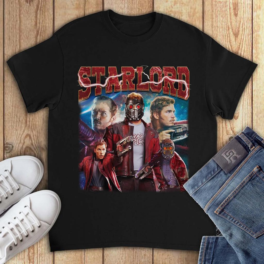 Starlord Guardians of The Galaxy Vintage Fan Unisex ONeck Tshirt Sweatshirt for Men Women Fashion Tee Summer Men Clothing