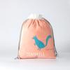 Medium Size 31x39cm Double Layer Drawstring Bag Set Single Pack Durable Lightweight Storage Pouch for Various Uses