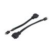 Motherboard 9PIN to 20PIN Flex Cable USB2.0 to USB3.0 Data Transfer Copper Convert Wire for PC Computer Case Extend Cord Adapter