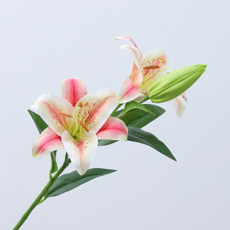 

Simulation Lily Hotel Home Decoration Floral Soft Decoration Ornament Photography Props Fake Flowers шампанського